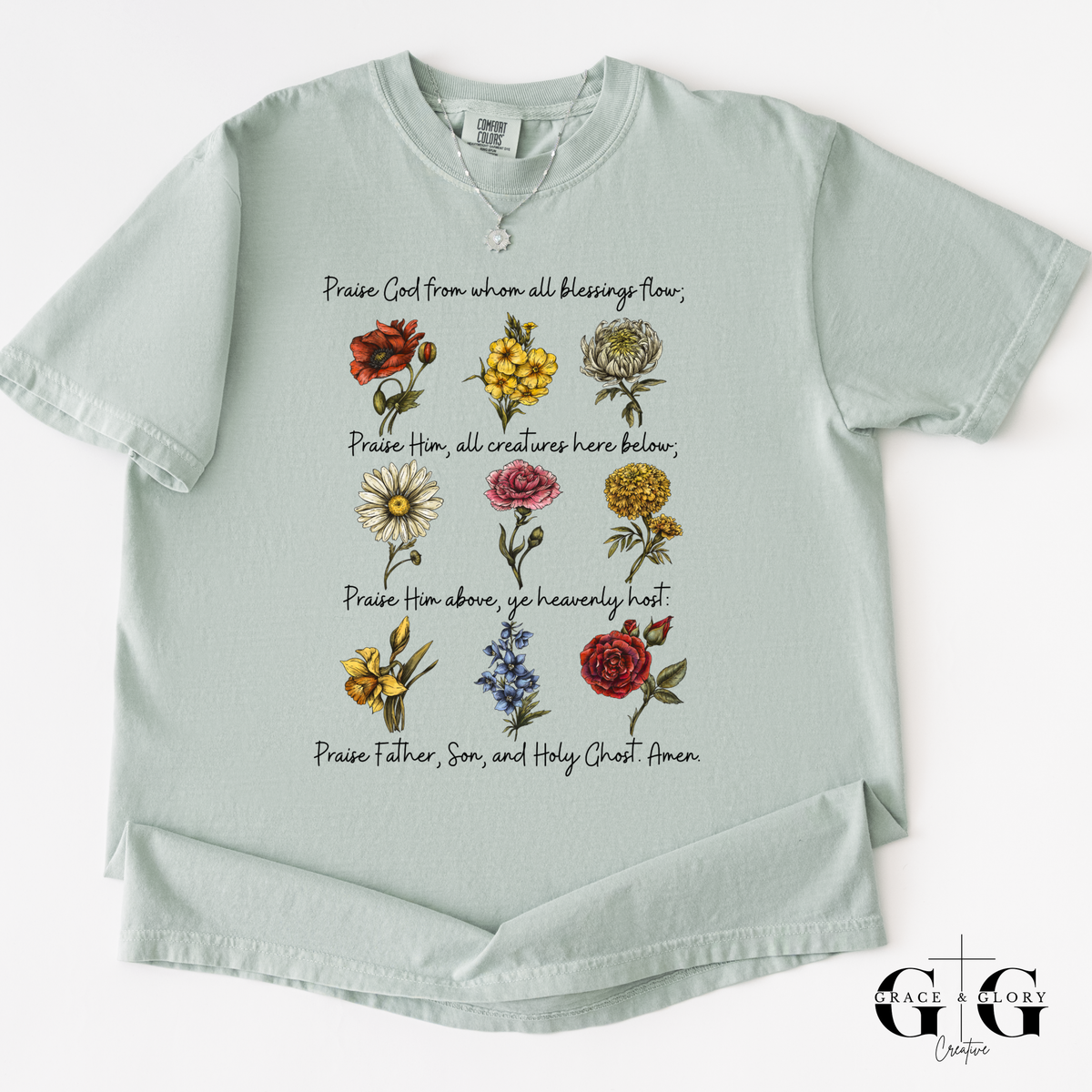 Floral Doxology Tee