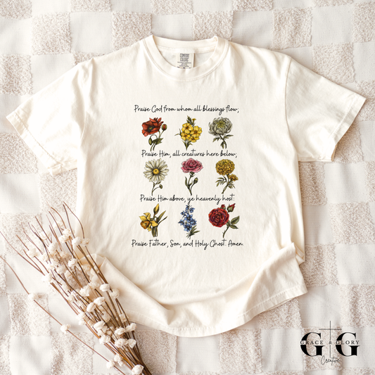 Floral Doxology Tee