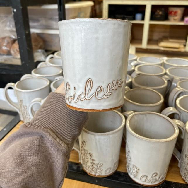 Rustic Abide Mug