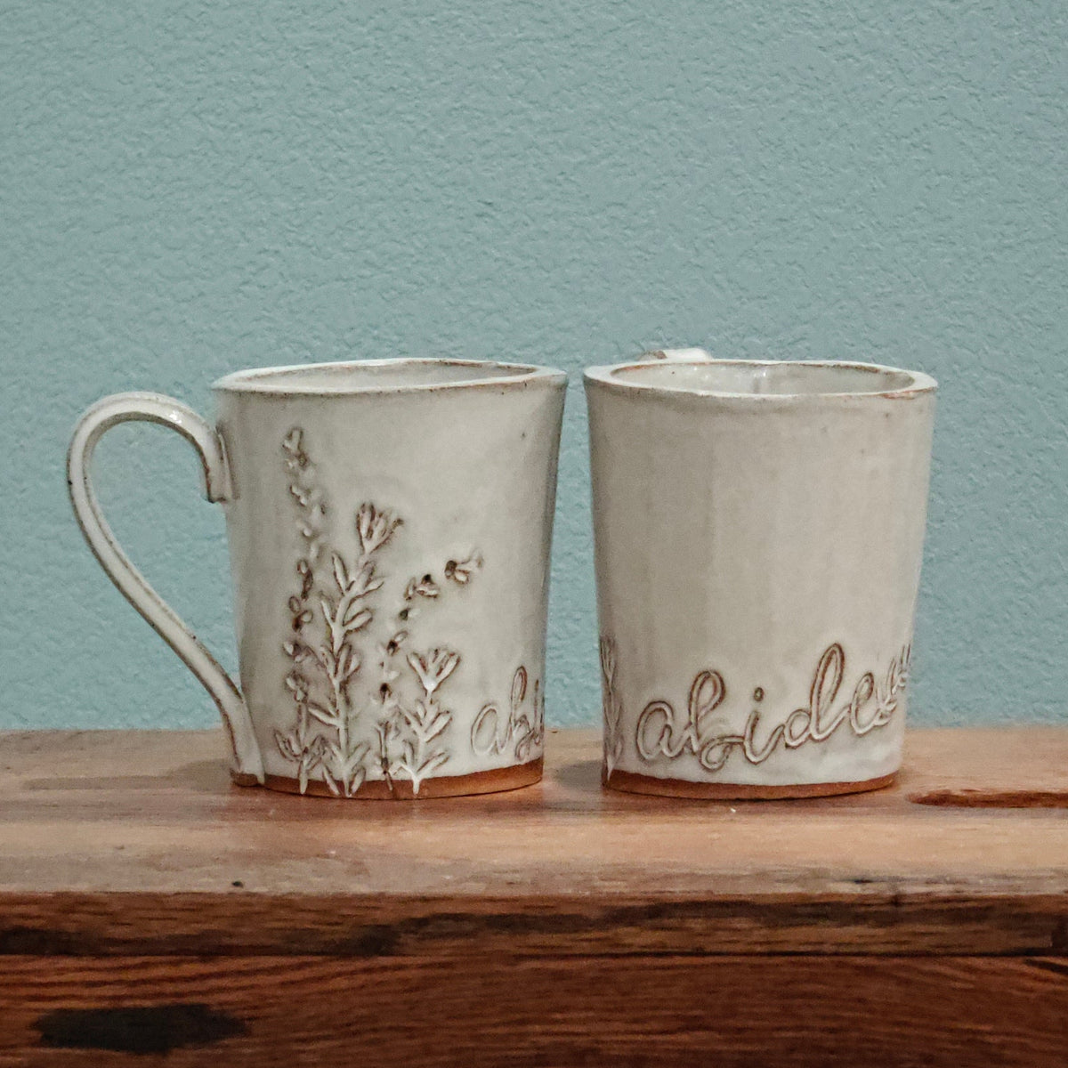 Rustic Abide Mug